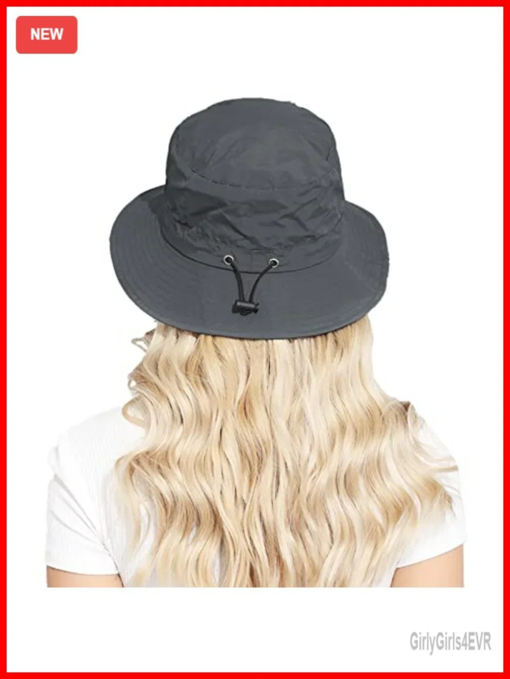Waterproof UV Protection Packable Bucket Hat - Adjustable